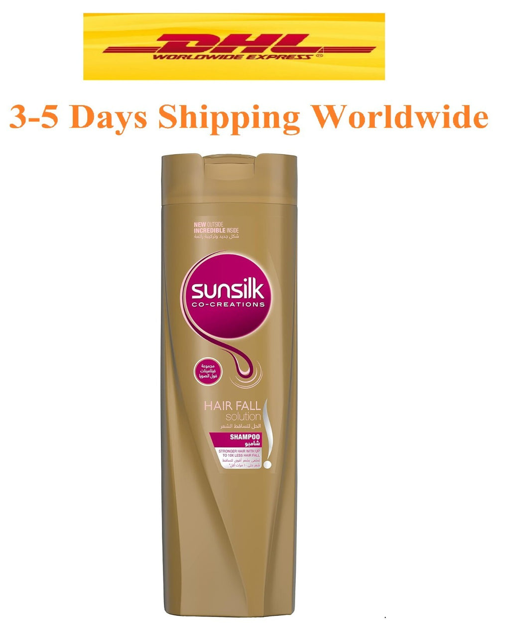 Sunsilk Hair Fall Solution Shampoo Stronger Hair Up To 10X Less Hair Fall 600 ml0