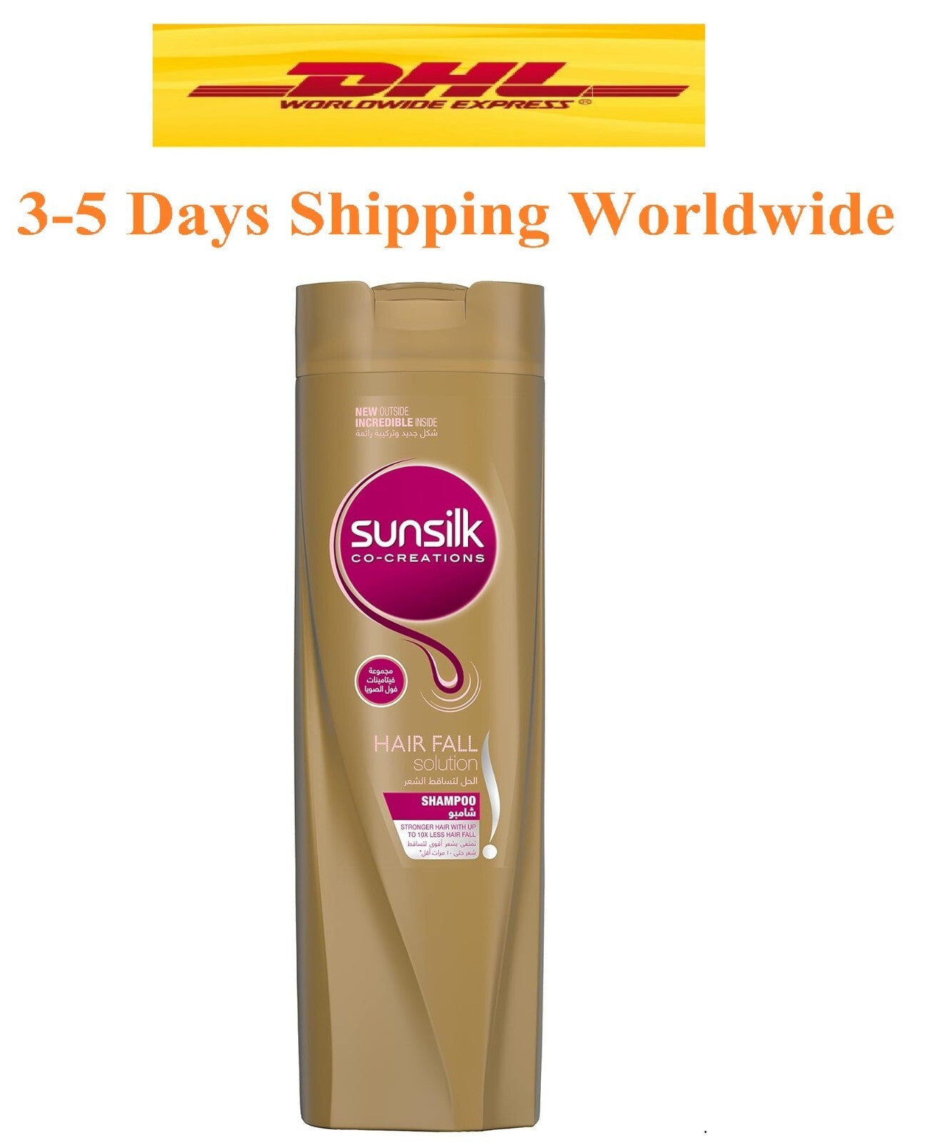 Sunsilk Hair Fall Solution Shampoo Stronger Hair Up To 10X Less Hair Fall 600 ml0