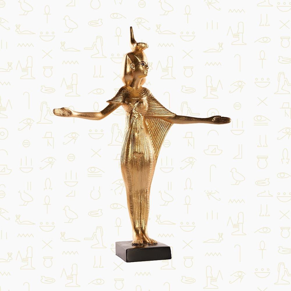 Rare Antique Ancient Egyptian Goddess Selket Statue  Authenticity Certificate1