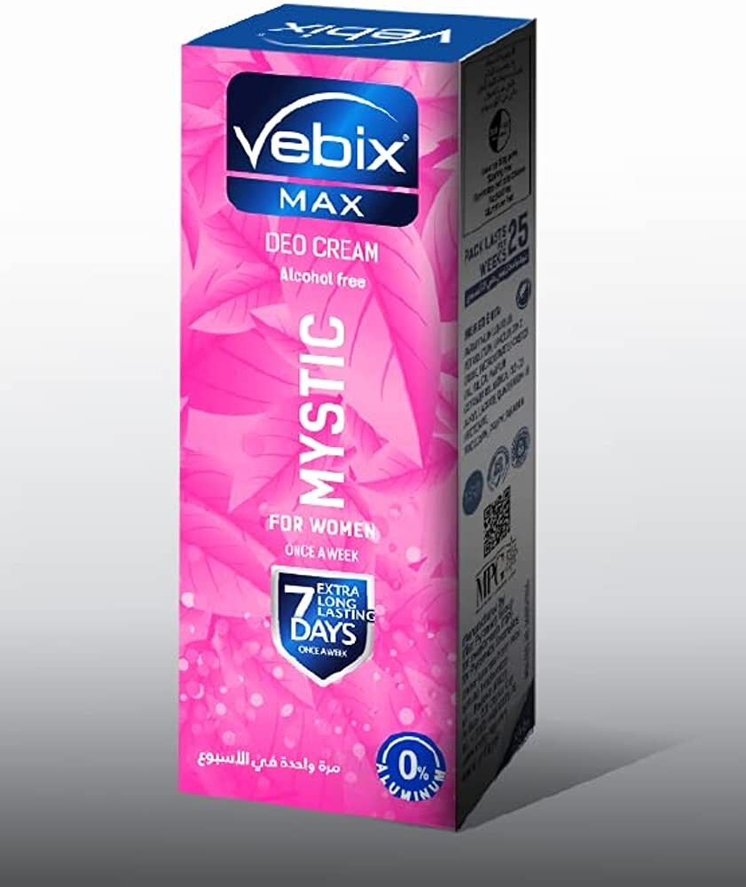 3 Vebix Deo Cream Deodrant For Women Long Lasting 7 Days Protection Alcohol Free2