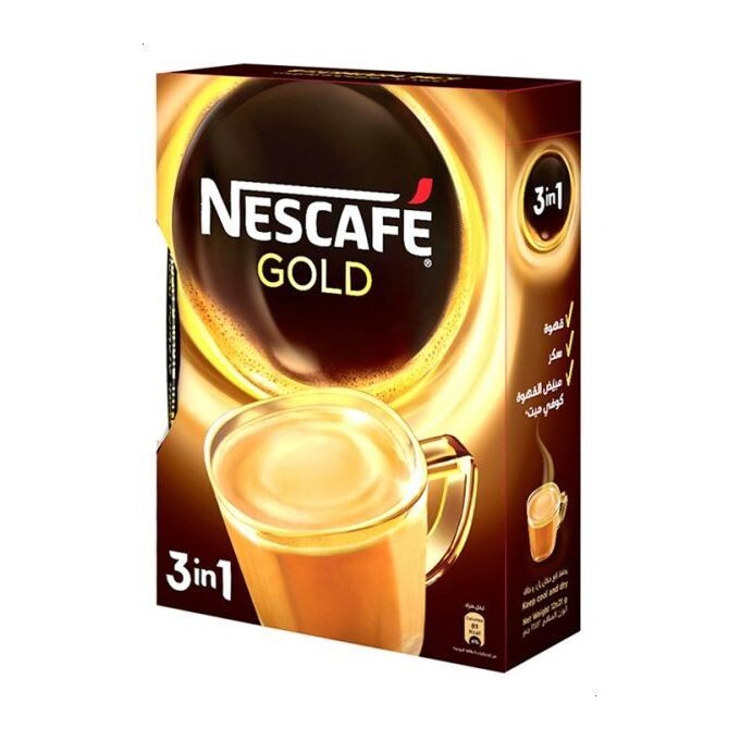 6 Box NESCAFE Gold 3 In 1 Instant Coffee  72 Sticks x 21 g Fast Shipping1