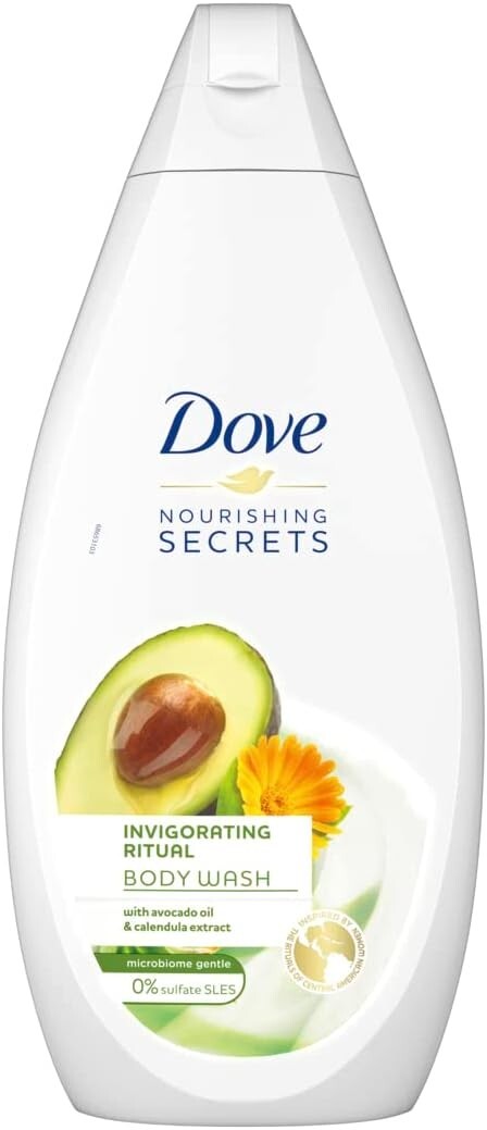 Dove Nourishing Secrets Hydrating Body Wash With Avocado Oil Calendula 2 X500 ml4