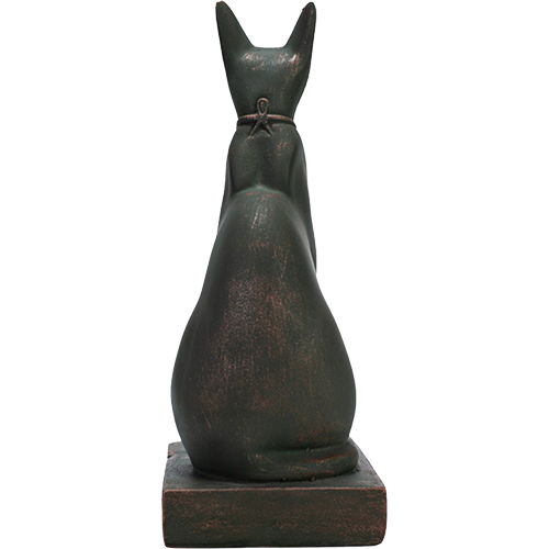 Egyptian Goddess Bastet Statue Bronze Handmade Museum Replica With Certificate1
