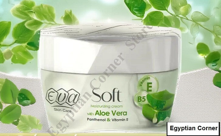 4x Eva Skin Moisturizing Cream With Aloe Vera Panthenol Extreme Soften Skin 50 g5