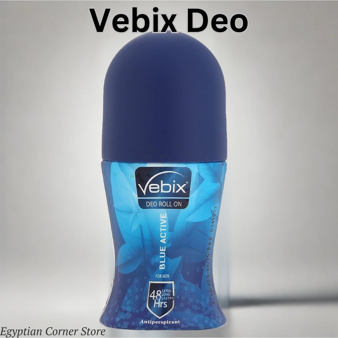 3X Vebix Deodorant Roll for Men 48H Odor Protection Alcohol Free Antiperspirant6
