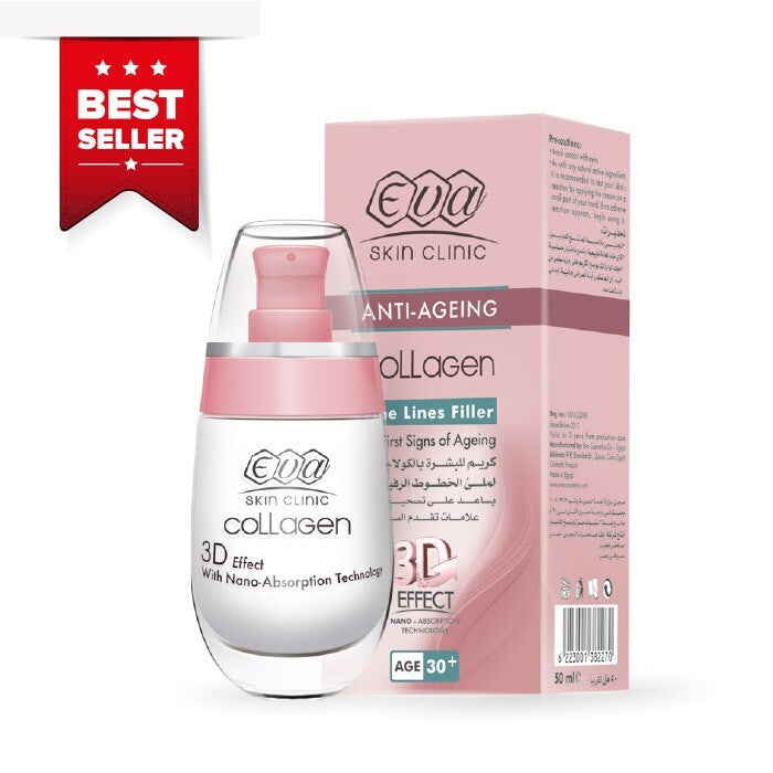 Eva Anti Ageing  Collagen Fine Lines Filler For First Aging 3D effect Signs 30+0