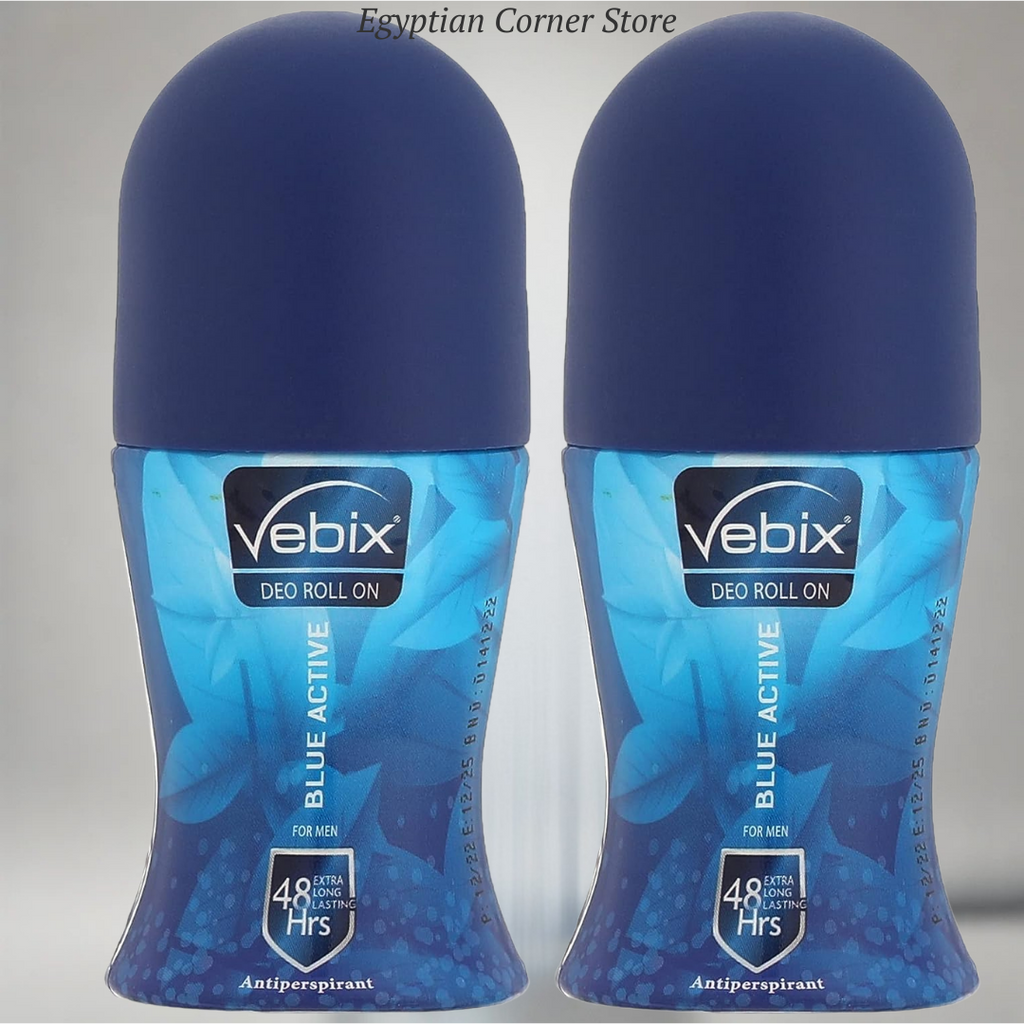 3X Vebix Deodorant Roll for Men 48H Odor Protection Alcohol Free Antiperspirant7