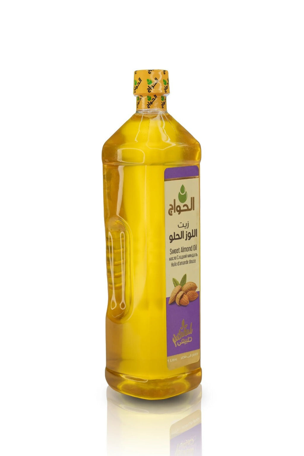 El Hawag Premium Sweet Almond Oil – Natural Care for Your Skin, Hair, 33.8 oz/1L2