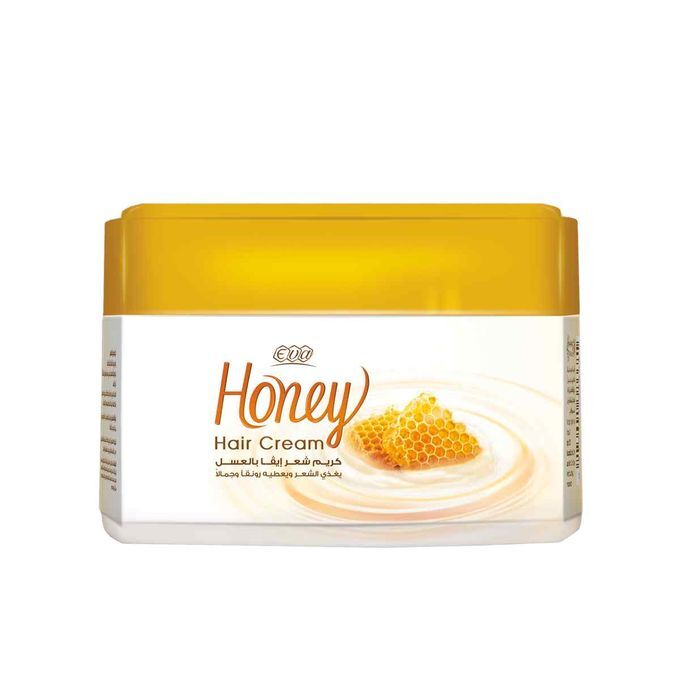 Eva Hair Cream Natural Honey Moisturize Nourish Hair Repair Split Ends 2 X 185g1
