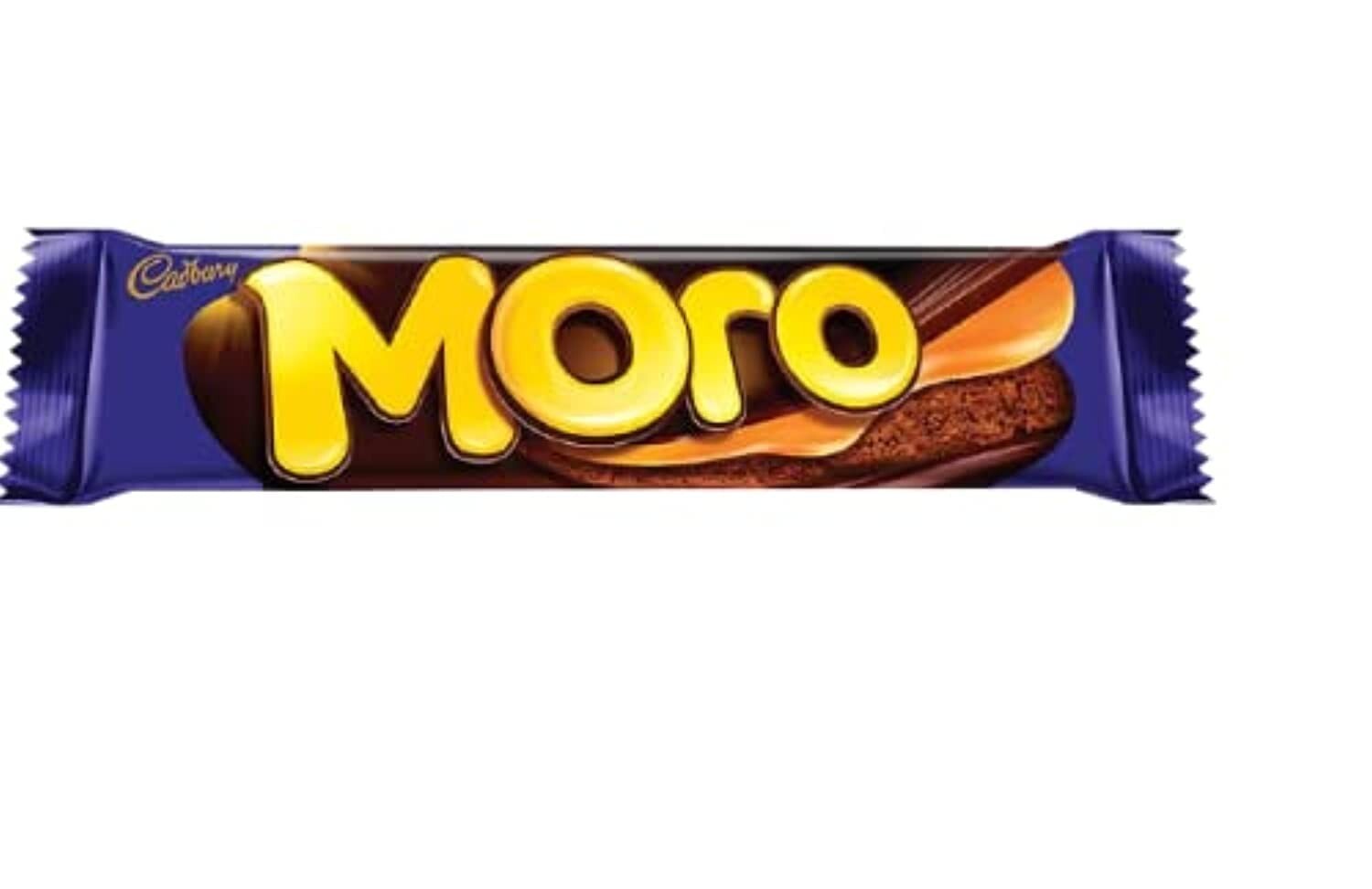 24 Piece Cadbury Moro Caramel Nougat Chocolate Bar 38 gm Each Free Fast Shipping1