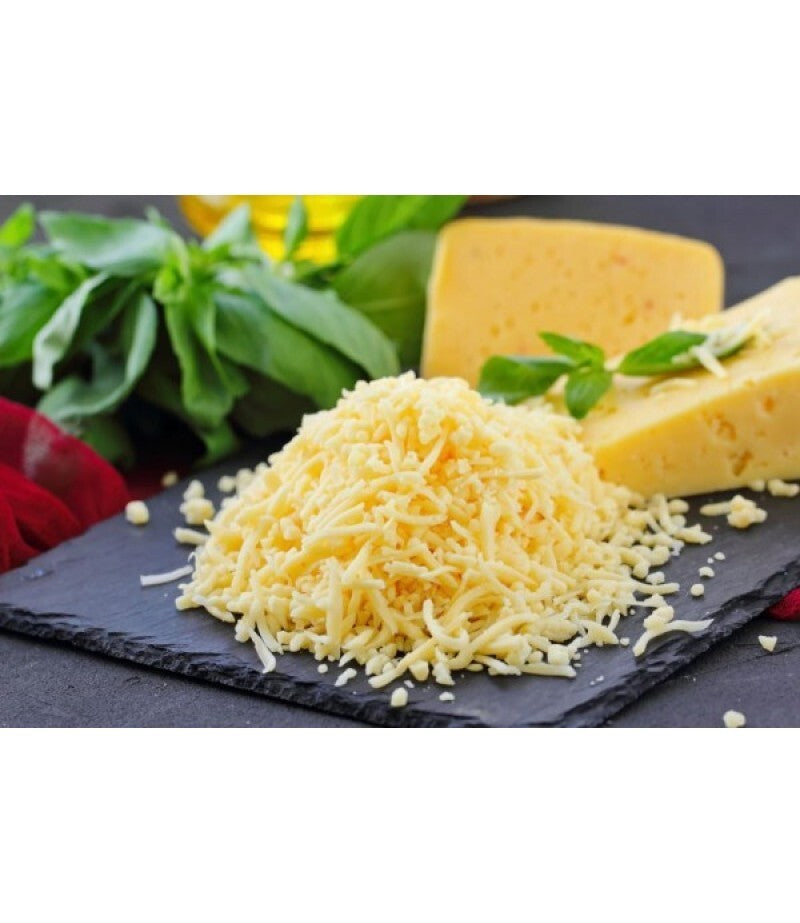 Egyptian Turkish Yellow Shredded Cheese Romy 1 kg 2.2 Ib  جبنة رومي مبشورة1