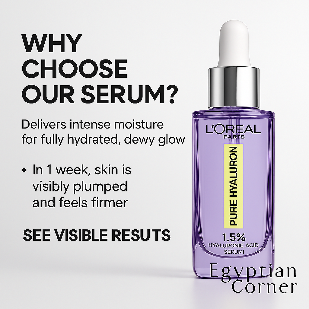 L'Oréal Paris Hyaluron Expert Hyaluronic Acid Serum Plump Skin in 7 Days 2X30 ml3