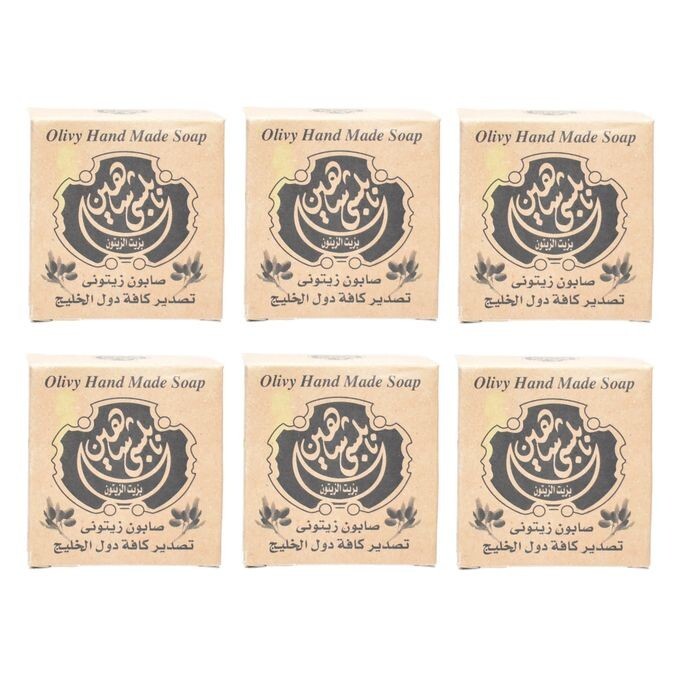 6x Bar Nabulsi Shaheen Soap Original Natural Soap Made of Olive Oil نابلسى شاهين0