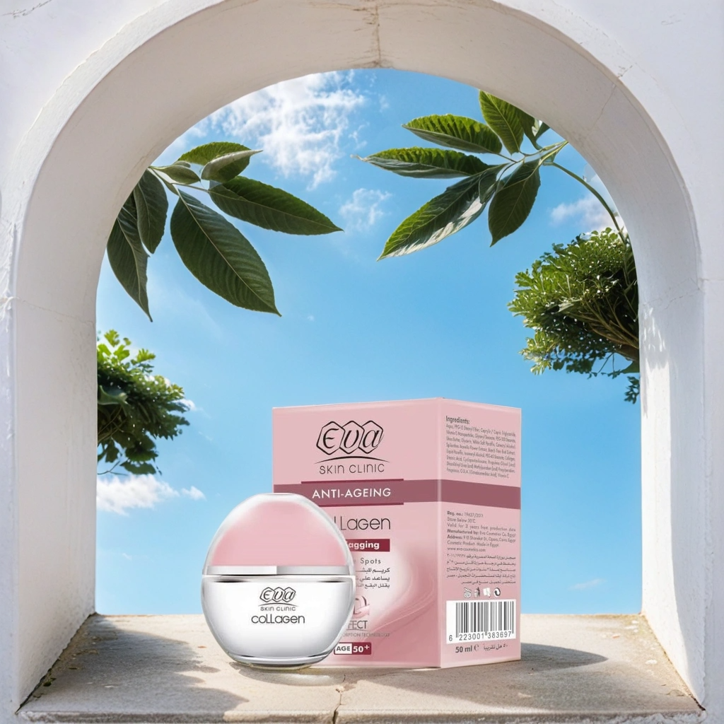 Eva Anti Wrinkle Cream With Collagen Anti Sagging Reduce Age Spots 3D Effect 50+0