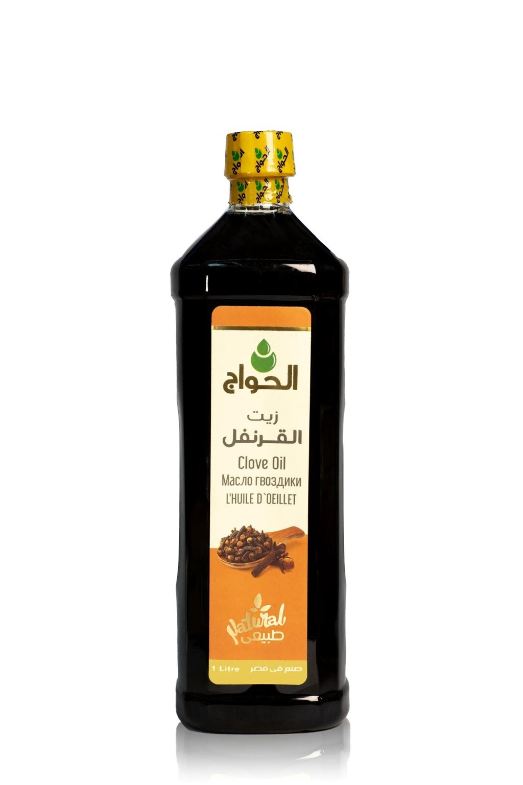 El Hawag Clove oil Natural Cold Pressed Skin Hair  Care Aromatherapy 33.8 oz/1L0