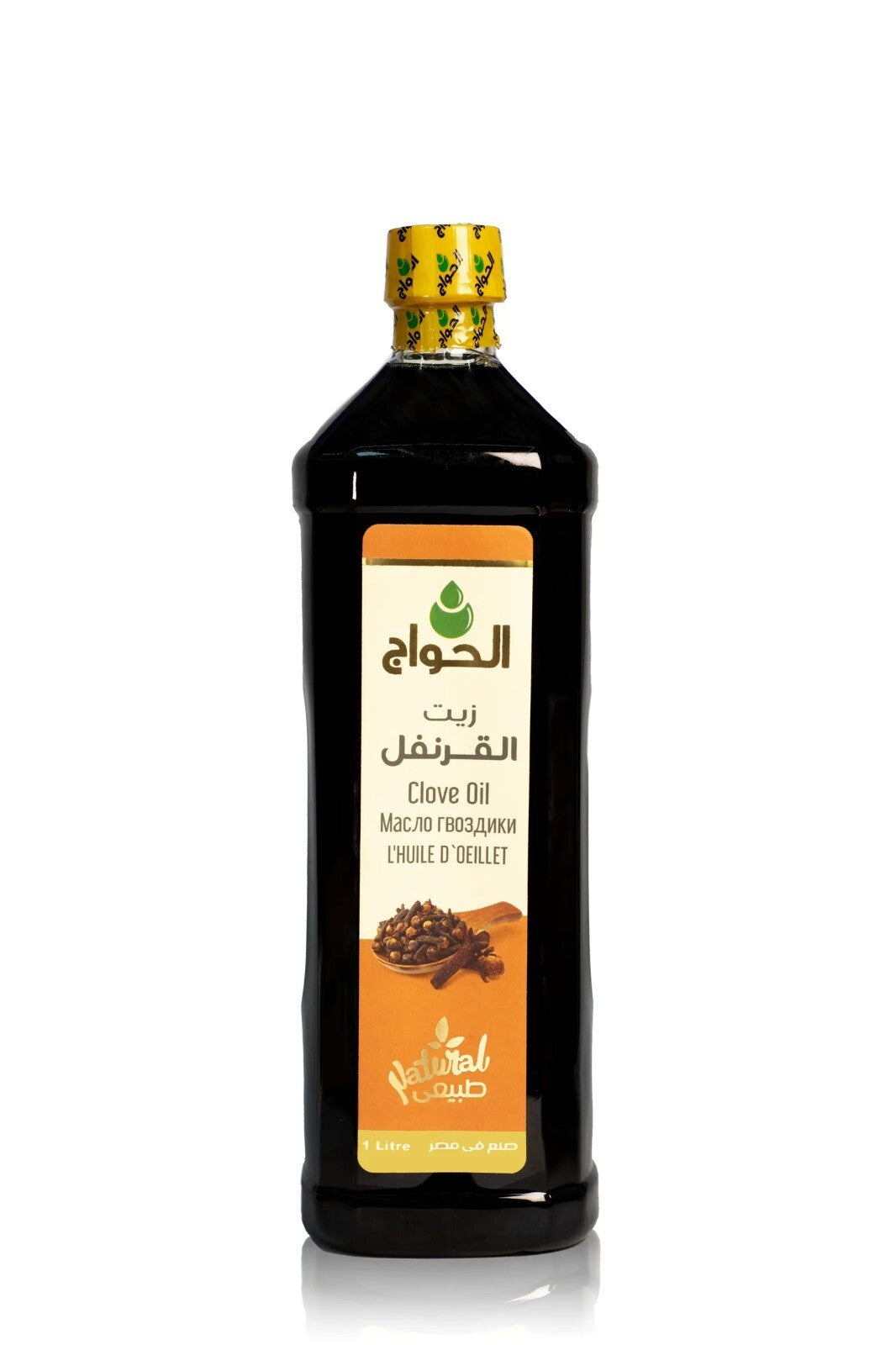 El Hawag Clove oil Natural Cold Pressed Skin Hair  Care Aromatherapy 33.8 oz/1L0