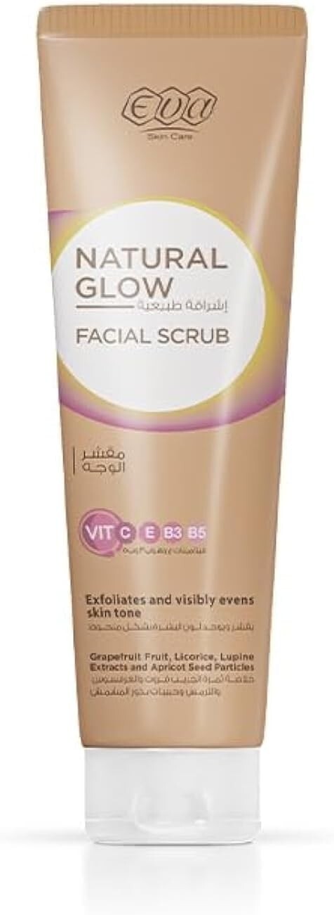 Eva Skin Care Natural Glow Facial Wash+ Facial Scrub & Night Cream For Dry Skin3