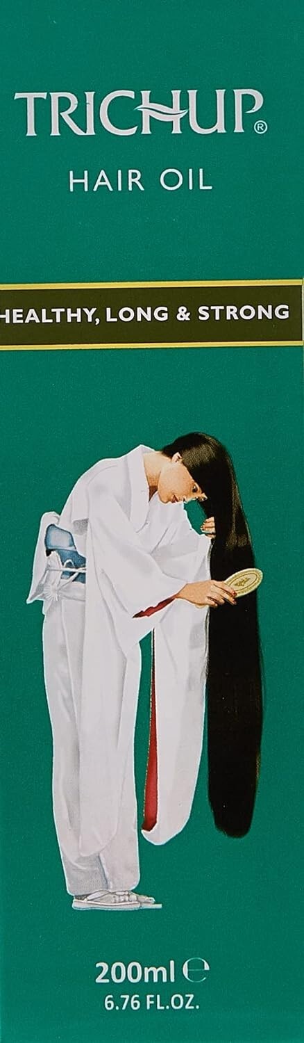 Trichup Hair Oil With Black Seed For Strong Shiny Hair Natural Oils 3X 200 ml1