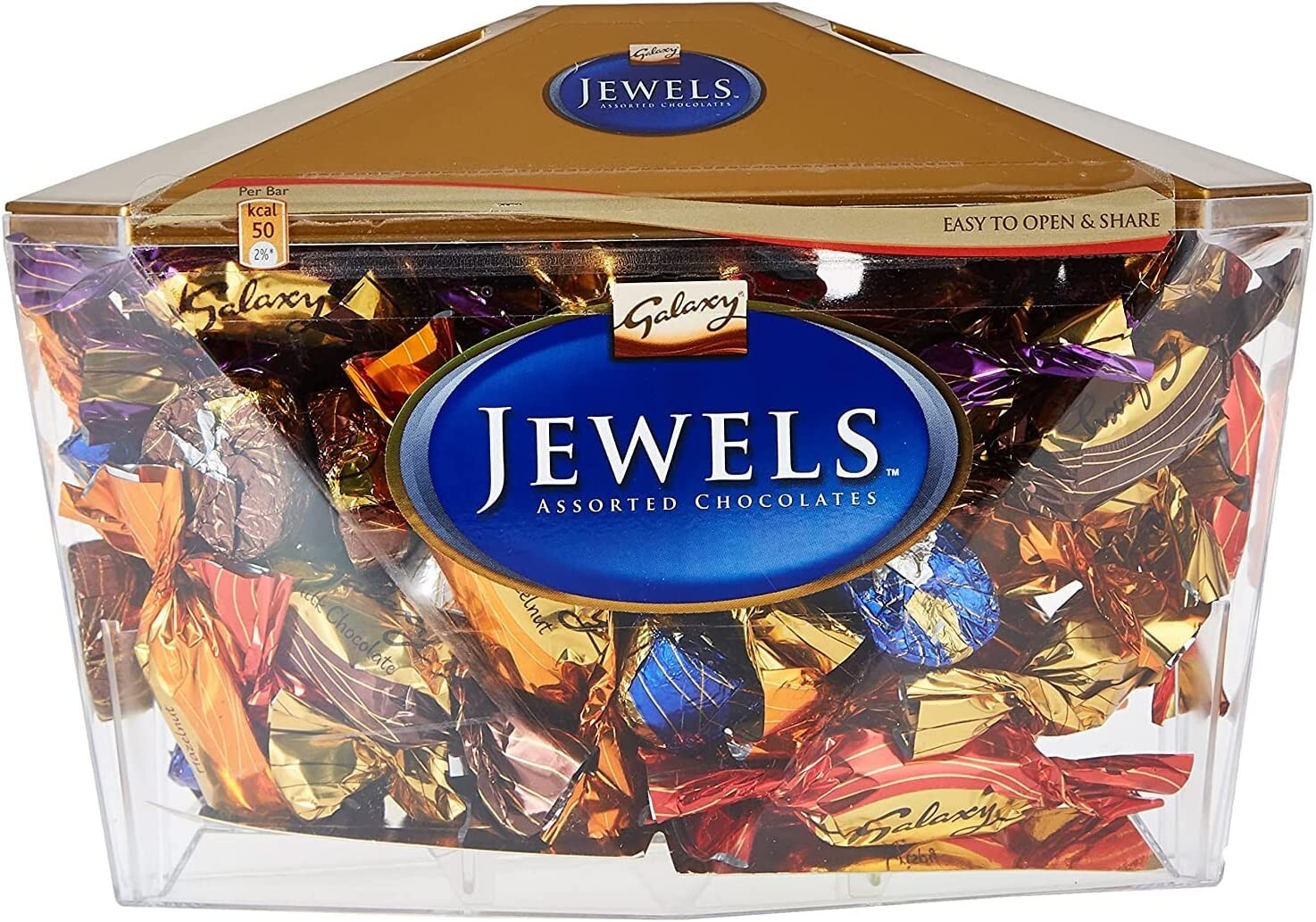 Chocolate Galaxy Jewels Sweet Assorted Chocolate Gift Box 900 gm 1.98 Ib.1