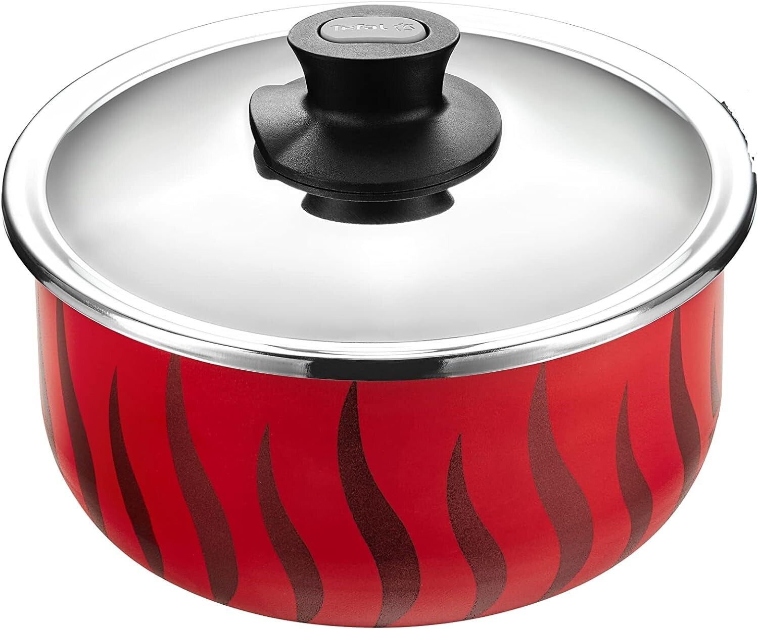 2 Tefal Tempo Flame Cooking Pan Set With Handle &Lid Non Stick Coated In France2