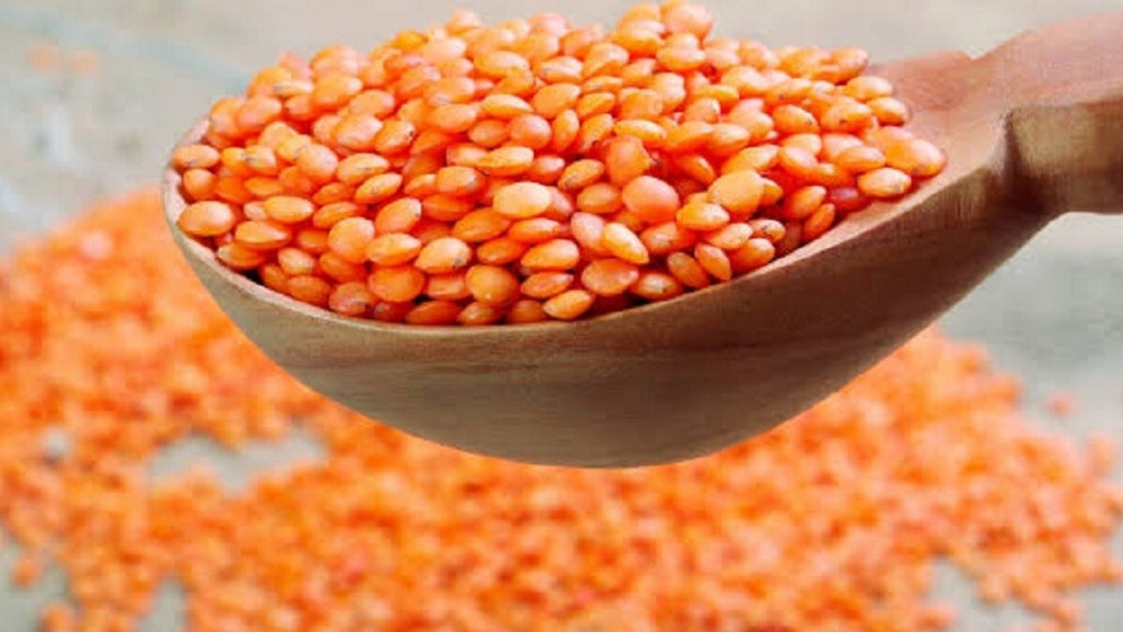 Yellow Lentils Egyptian Vegetarian Legumes Soup& Cooking 1Kg 2.2 Ib. عدس اصفر2