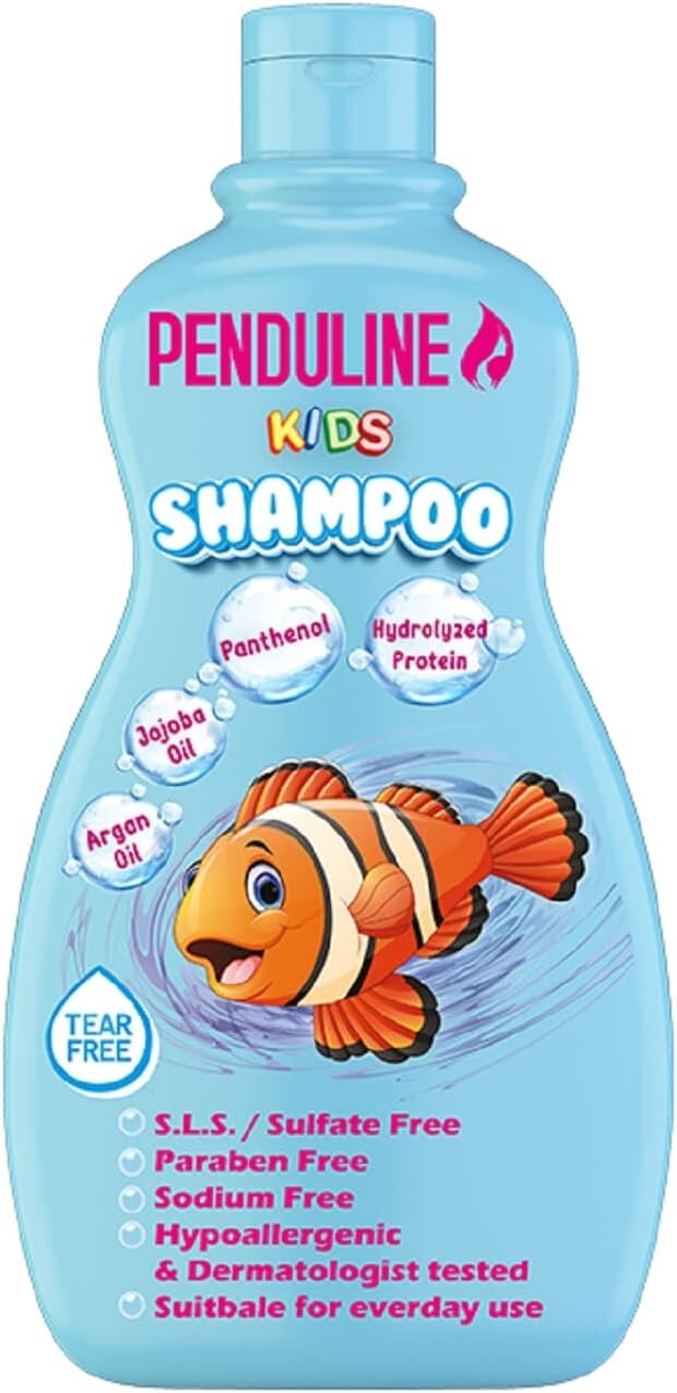 3x Penduline Shampoo For Kids Safe Tear Free & Natural Ingredients 250 ml1
