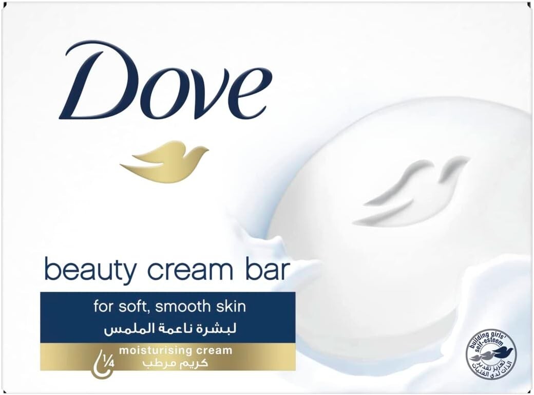 Dove Beauty Cream Bar Soap With ¼ Moisturizing Cream For Smooth Skin 12 X 90 g1
