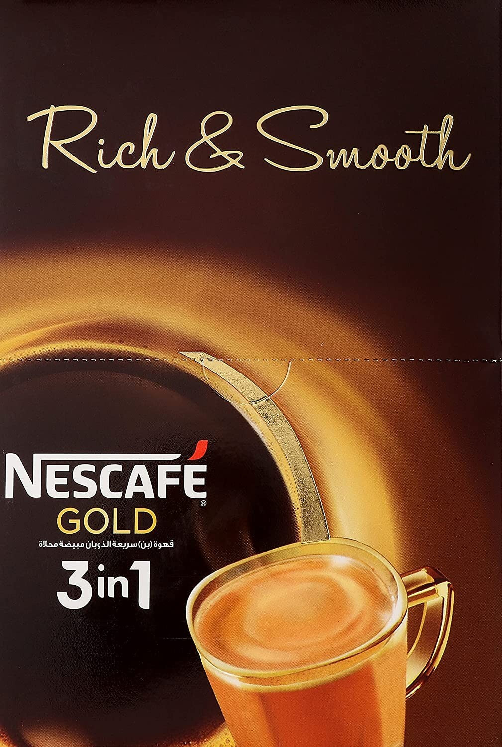 6 Box NESCAFE Gold 3 In 1 Instant Coffee  72 Sticks x 21 g Fast Shipping3