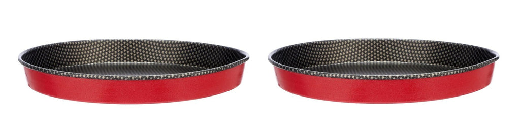 2 Tefal Pizza Tray Set 30 cm Each Non Stick High Quality Coated In France1