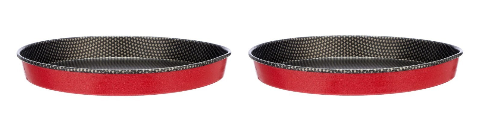 2 Tefal Pizza Tray Set 30 cm Each Non Stick High Quality Coated In France1