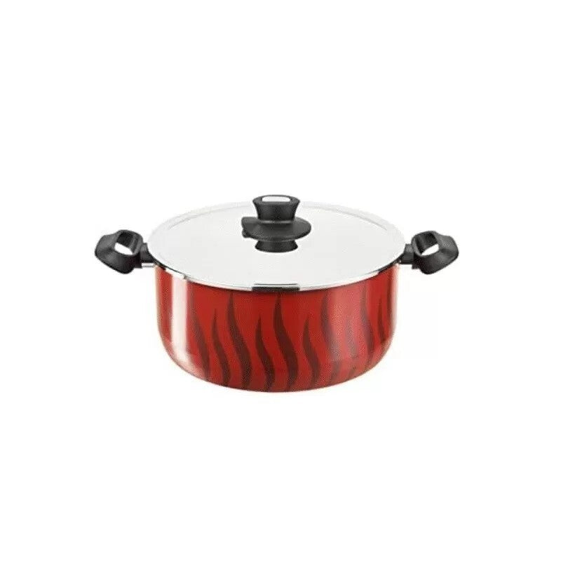 2 Tefal Tempo Cooking Stewpot With Lid 26,24 cm Set Non Stick Coated In France6