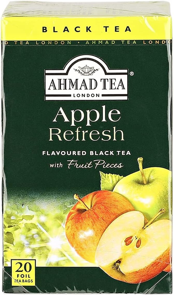 Ahmad Tea London Apple Refresh Fruit Black Tea 160 Foil2