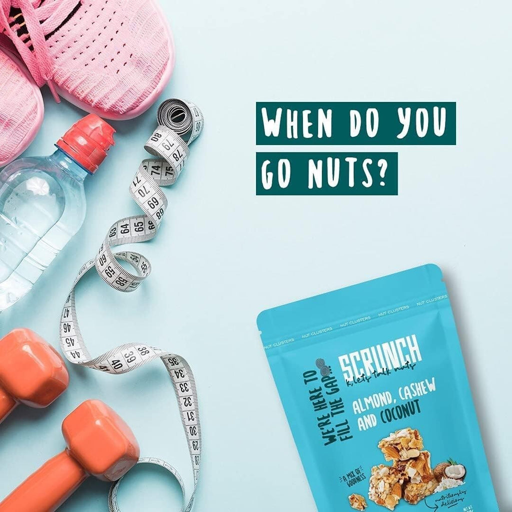 Scrunch Almond, Cashew & Coconut  5x 200g/7 oz2