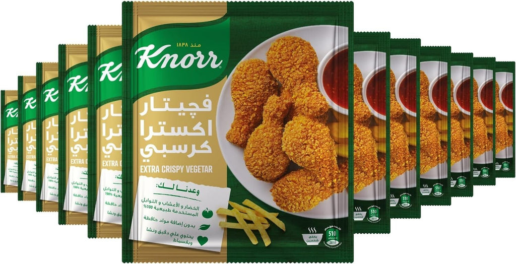 24 x Knorr Extra Crispy Fried Chicken Spicy Breadcrumbs With Spices& Herbs9