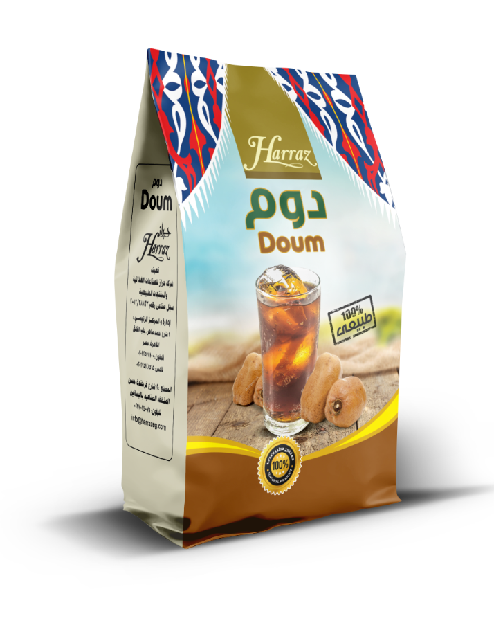 Harraz Doum Powder 100% Natural Instant Drink Premuim Egyptian Quality 4 X250 gm1