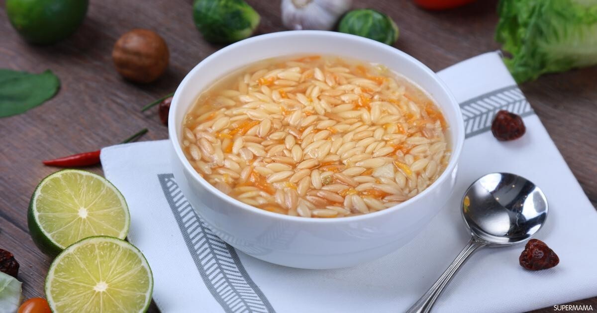 Orzo Rice Shaped Pasta Oriental Soup Risoni Pasta 2Kg 4.4 Ib. لسان عصفور3