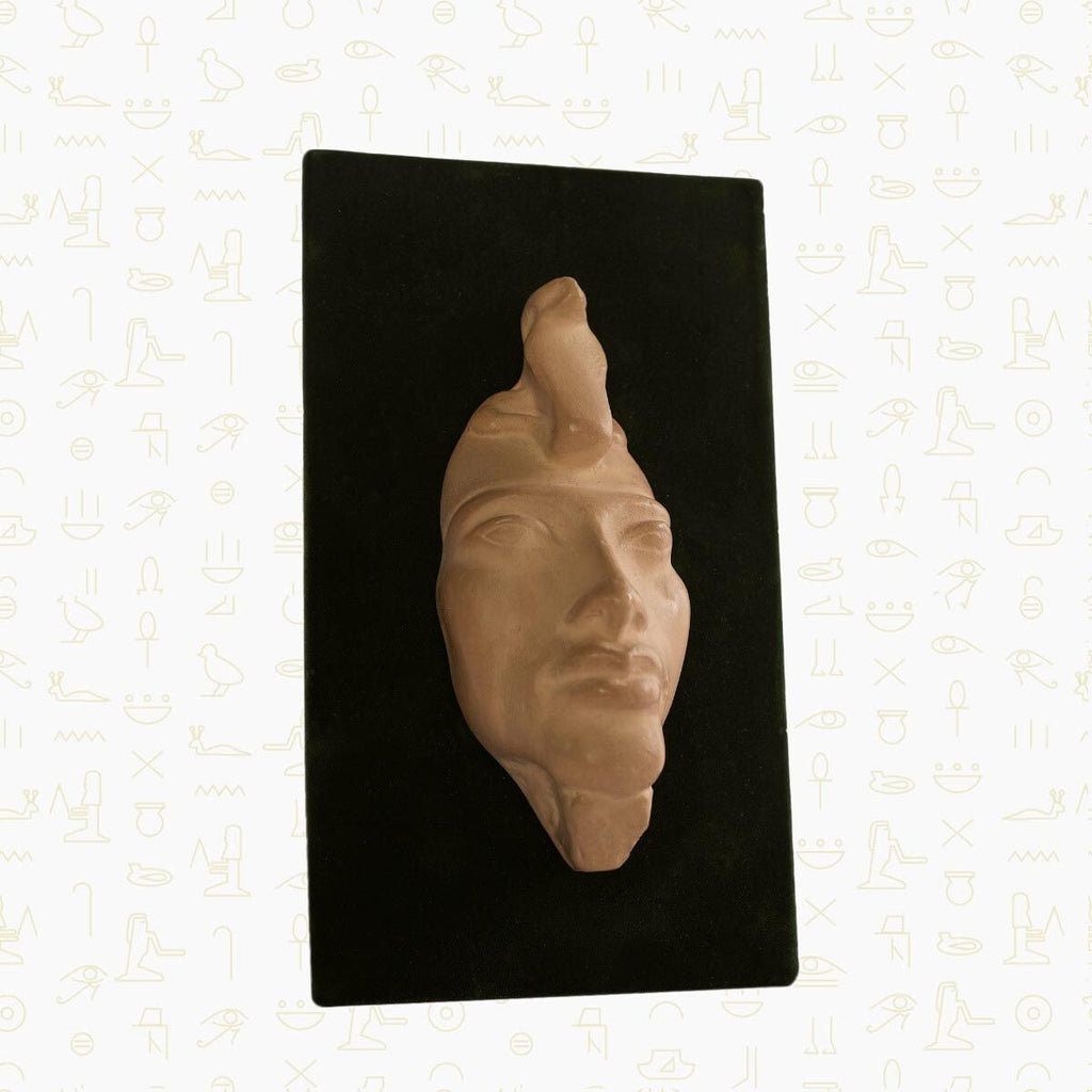 Rare Antique Ancient Egyptian Akhenaten's Face Sculpture Authenticity Certificat2