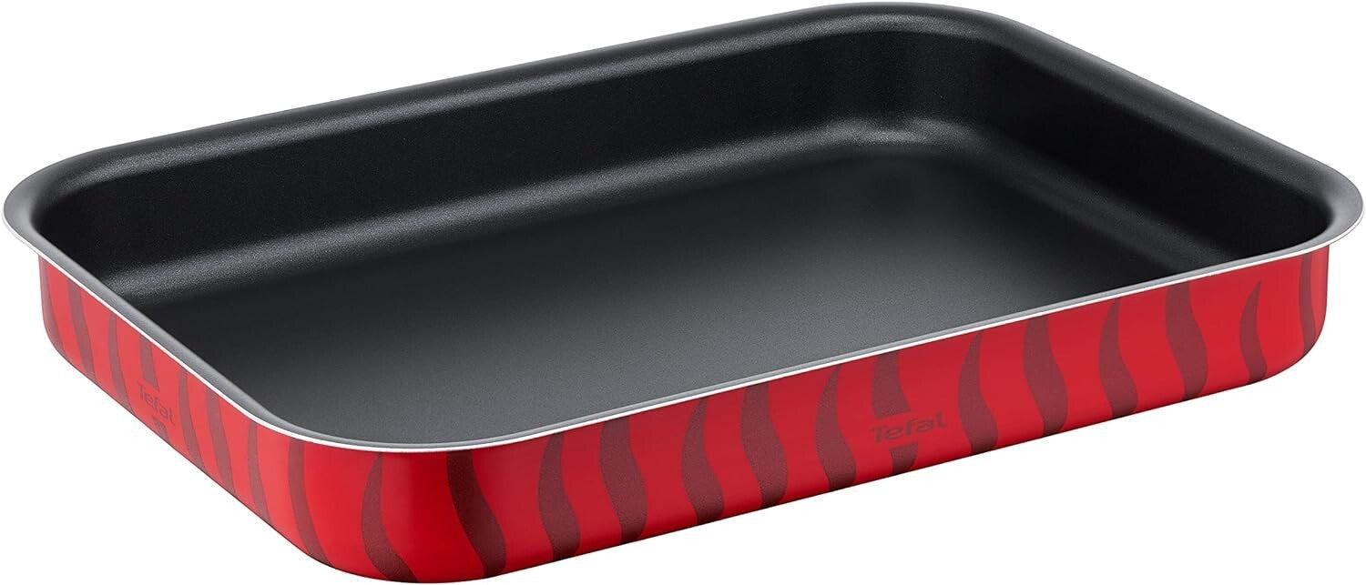 Tefal Tempo Flame Rectangle Oven Try Set Non Stick Coated In France 30, 35 Cm2