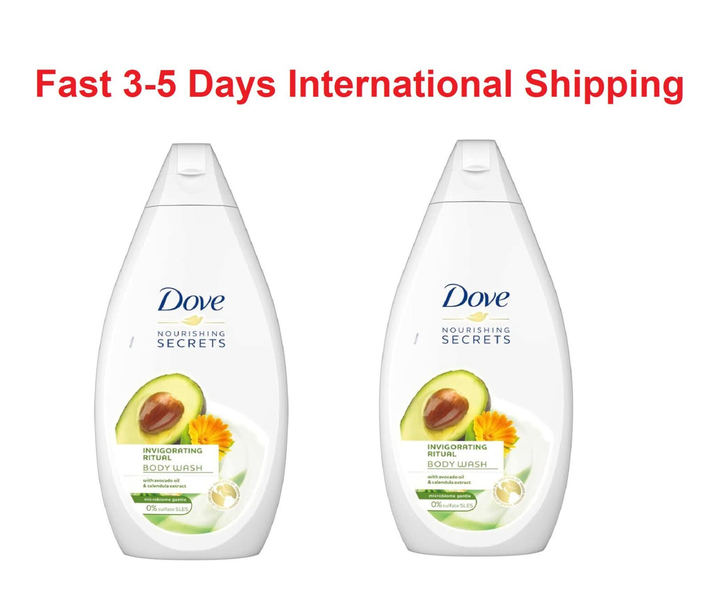 Dove Nourishing Secrets Hydrating Body Wash With Avocado Oil Calendula 2 X500 ml0