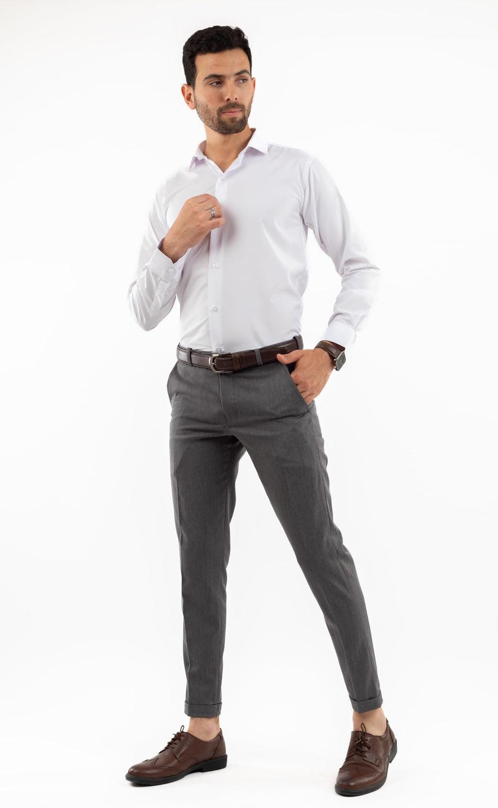 Men Classic Shirt from White Eagle