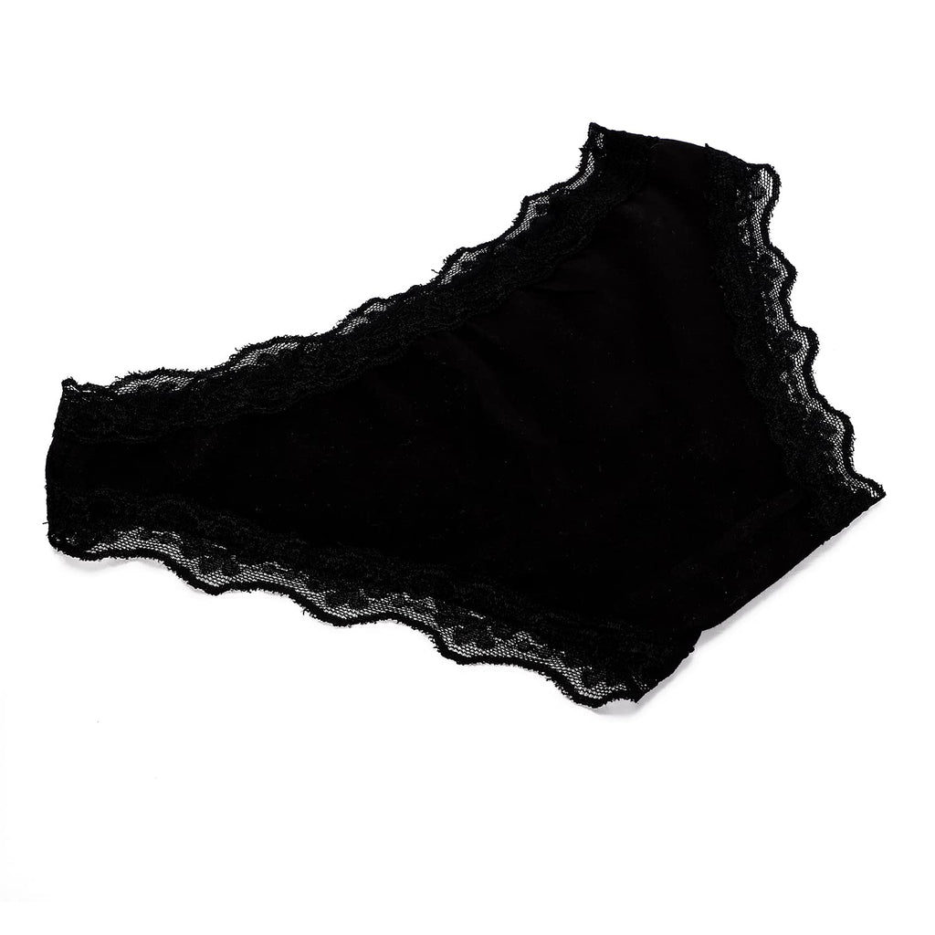 Set OF (3) Cotton Panties Dantel - Multicolor