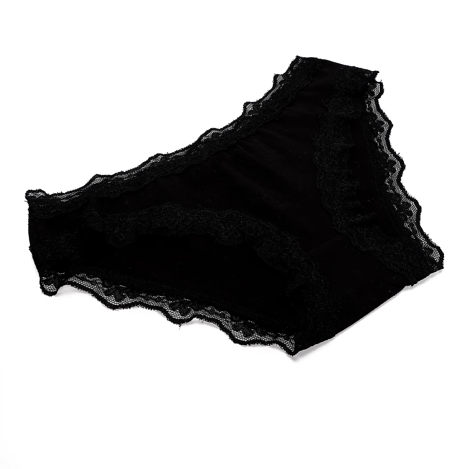 Set OF (3) Cotton Panties Dantel - Multicolor