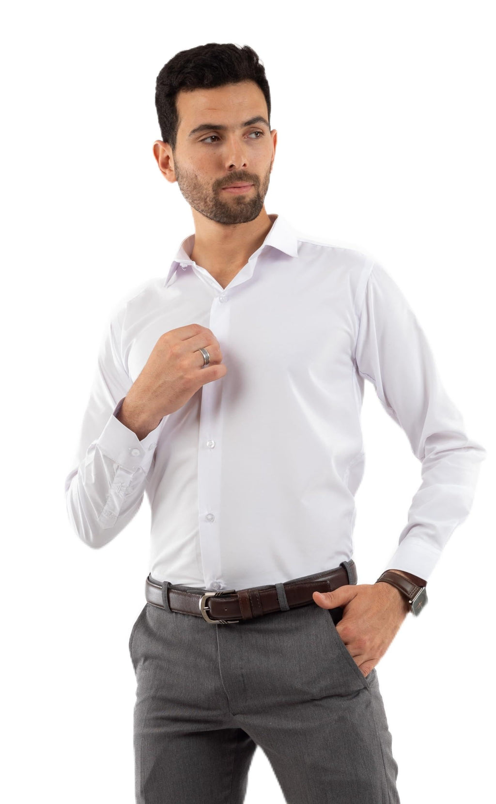 Men Classic Shirt from White Eagle