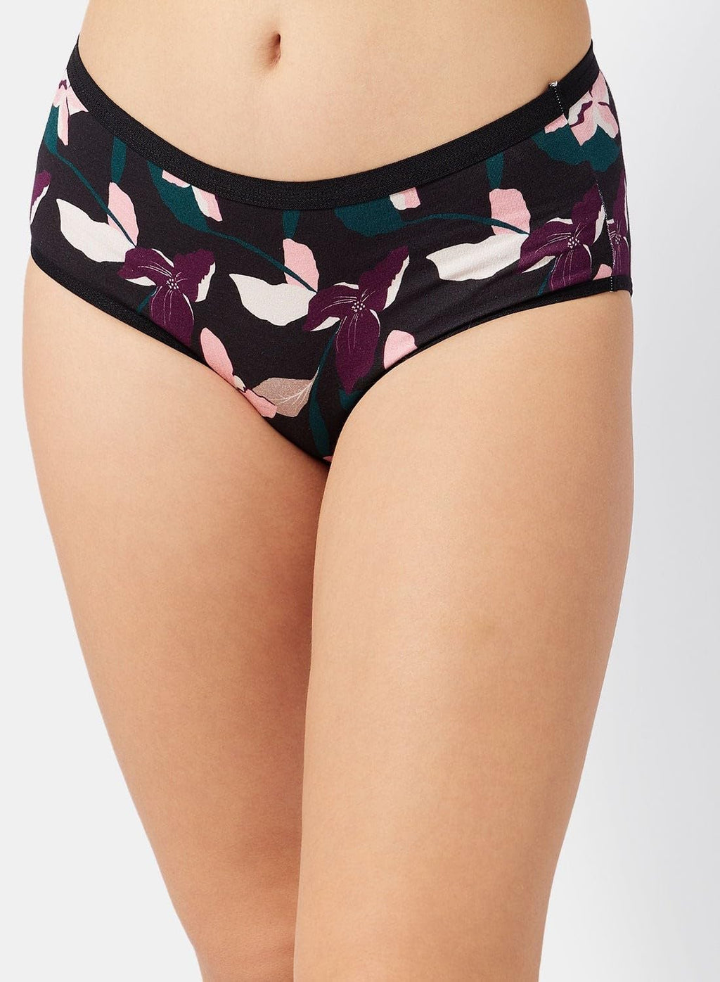 Dice Women Pack of 5 Midi Underwear set, Colors and Print May Vary, L